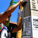 Tapizan Puebla con rostros de desaparecidos
