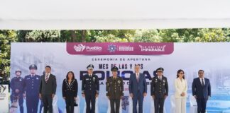 Encabeza Pepe Chedraui ceremonia por el Mes de las y los Policías de la Ciudad
