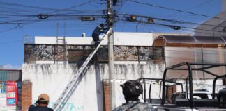 Retiran SSC de San Pedro Cholula y autoridades federales y estatales 52 cámaras de videovigilancia instaladas de manera irregular
