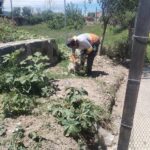 Gobierno de San Pedro Cholula mantiene labores permanentes de limpieza en el vaso regulador de Santiago Mixquitla