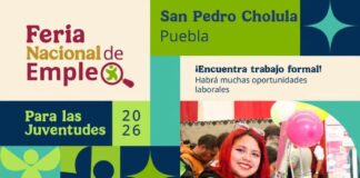 San Pedro Cholula será sede de la Feria Nacional de Empleo para las Juventudes 2026
