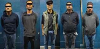 Asegura SSP a cinco hombres en posesión de armas de fuego