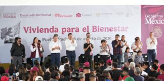 Acompaña Pepe Chedraui a la presidenta Claudia Sheinbaum y el gobernador Alejandro Armenta a la entrega de viviendas en Lomas de San Miguel