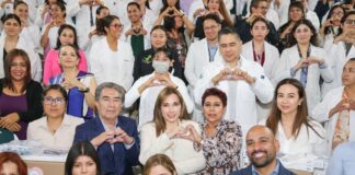 Salud y compromiso: Ceci Arellano entrega insumos al Hospital de Niñez Poblana