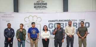 Omar Muñoz fortalece el deporte en Cuautlancingo