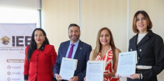 Convenio interinstitucional fortalece la participación política de las mujeres en Puebla