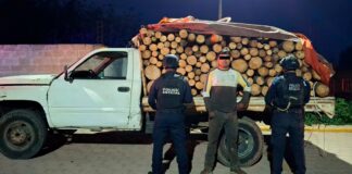 Detiene SSP a cuatro hombres por delitos contra los recursos naturales de Puebla