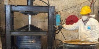 Destruye FGR en Puebla más de nueve toneladas de precursores químicos y sustancias nocivas para la salud