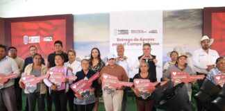 Gobierno del Estado transforma vidas de familias con apoyo al campo