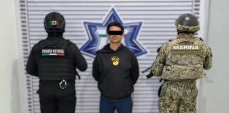 Marina, SSP y FGE detienen a tres presuntos integrantes del “CJNG”