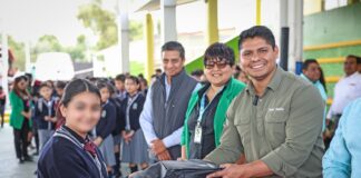 Inicia Omar Muñoz programa “Escuela Segura 2026”