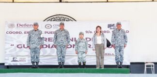 Ceremonia “GUARDIA HONORARIO” coadyuva en la construcción de una sociedad incluyente y solidaria