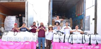 SEDIF entrega canastas alimentarias a familias vulnerables de la capital poblana