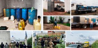 Autoridades de los tres órdenes aseguran cinco inmuebles relacionados con actividades ilícitas