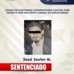 Logra FGE sentencia condenatoria contra José Javier N. por maltrato animal en Huejotzingo