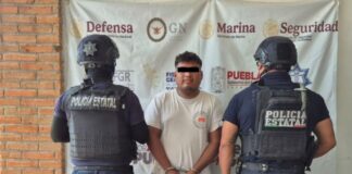 Detiene Policía Estatal a tres hombres armados