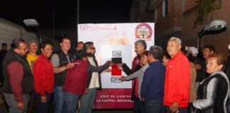 Moderniza Gobierno de Pepe Chedraui alumbrado en El Riego Sur con tecnología LED