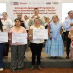 El pueblo organizado decide y transforma con obra comunitaria: Armenta