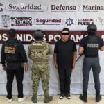 Detienen fuerzas de seguridad a masculino tras operativo en el mercado Morelos