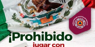 Gobierno de Pepe Chedraui refuerza medidas preventivas durante las Fiestas Patrias; exhorta a evitar el uso de pirotecnia