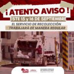 San Andrés Cholula suspende recolección de basura; San Pedro Cholula mantiene servicio en fiestas patrias