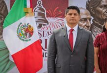 Omar Muñoz preside ceremonia por Independencia de México