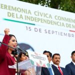 Encabeza Tonantzin Fernández ceremonia conmemorativa de la Independencia de México
