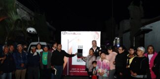 Moderniza Gobierno de Pepe Chedraui 162 luminarias en la colonia Historiadores