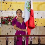 ¡Viva México! Lupita Cuautle enciende San Andrés Cholula