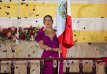 ¡Viva México! Lupita Cuautle enciende San Andrés Cholula