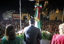 ¡Entre banderas y arengas! Omar Muñoz hace vibrar a Cuautlancingo