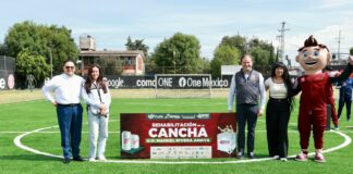 Impulsa Gobierno de Pepe Chedraui la rehabilitación y dignificación de espacios deportivos en Puebla Capital