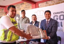 Reconoce Omar Muñoz labor de Protección Civil en Cuautlancingo