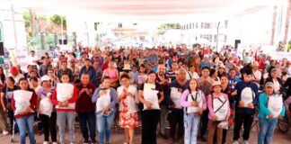 SEDIF acerca apoyos alimentarios a familias de Cuautlancingo