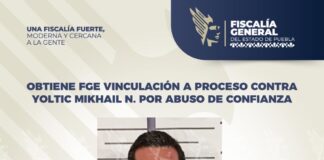 Vinculan a proceso a Yoltic Mikhail; FGE acumula 25 carpetas por fraude