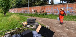Gobierno de Pepe Chedraui realiza labores de limpieza en Puente Negro y Santuario ante lluvias