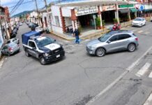Refuerzan operativo en Chipilo tras ataque armado a policías; aseguran camioneta de agresores