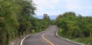 Gobierno estatal abre conexión con Morelos con la pavimentación de la carretera Achichipico – San Miguel