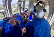 Con traslado médico aéreo de Acatlán a Tehuacán, Gobierno estatal asegura atención oportuna