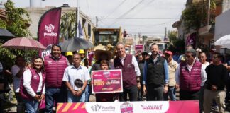 Arranca Pepe Chedraui obras de pavimentación en Guadalupe Hidalgo 2da. Sección