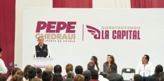 Acerca Pepe Chedraui seguridad, servicios y bienestar a San Pablo Xochimehuacan