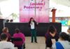 Exalcaldesa de Cuautlancingo levanta la mano para contender otra vez