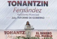“Si el pueblo así lo quiere”, Tonantzin Fernández abre la puerta a la reelección en San Pedro Cholula